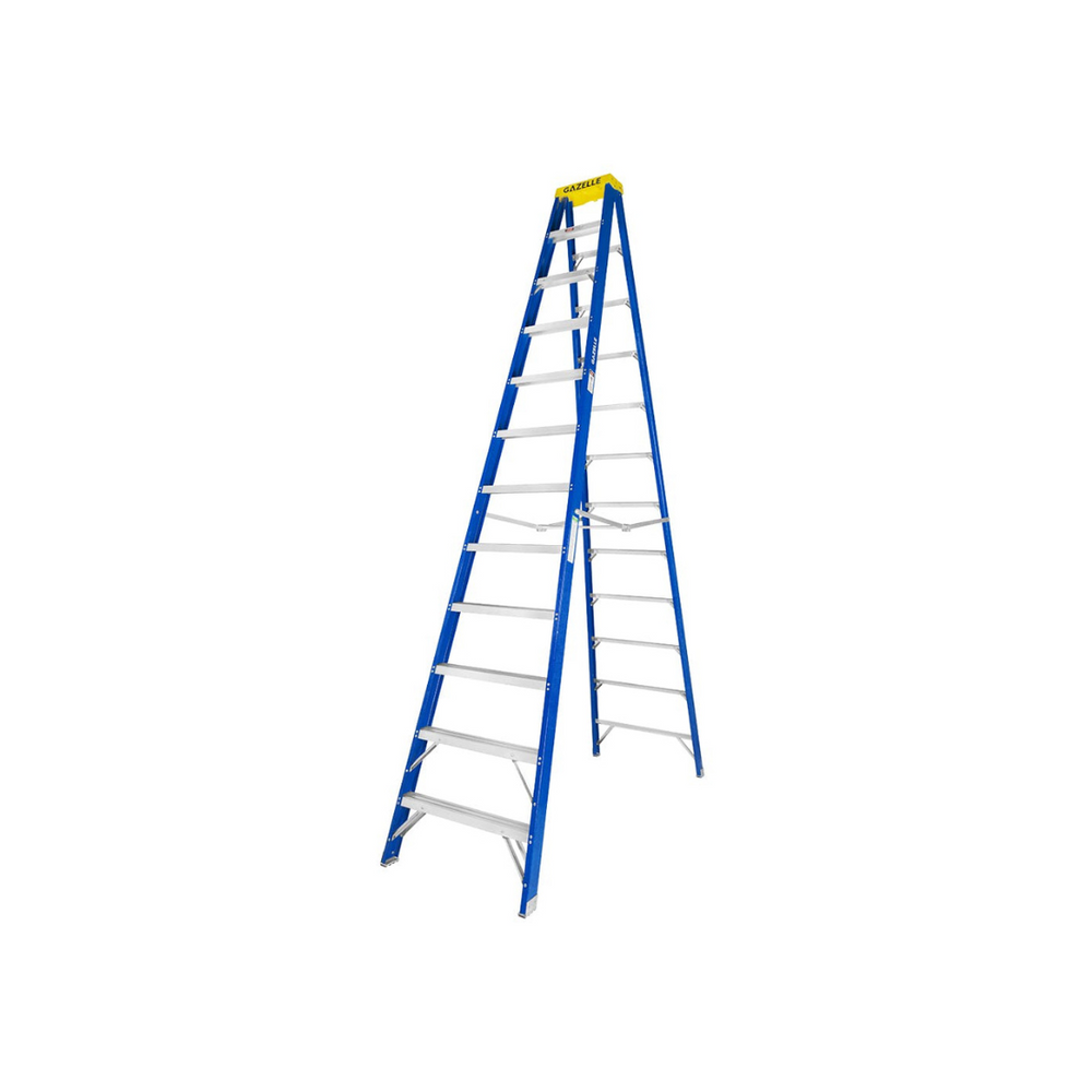 Gazelle 12ft Fiberglass Step Ladder (3.6m) G3012 