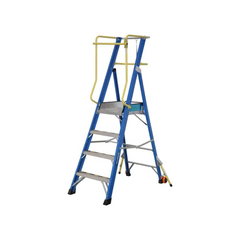 Gazelle 4ft Fiberglass Platform Ladder (1.2m) G3804 - Slide 1