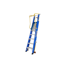 Gazelle 9ft Fiberglass Platform Ladder (2.5m) G3809 - Slide 2