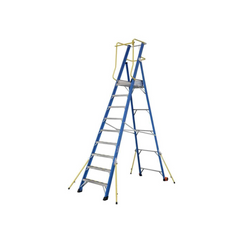 Gazelle 9ft Fiberglass Platform Ladder (2.5m) G3809 - Slide 1