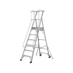 Gazelle 6ft Aluminium Platform Ladder (1.7m) G5806 - Slide 1