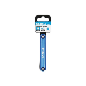 Gazelle Folding Torx Key Set 8 Pcs T9-T40 G80131