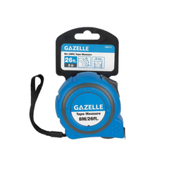 Gazelle Tape Measure With Rubber Cover 8m G80172 - Slide 4