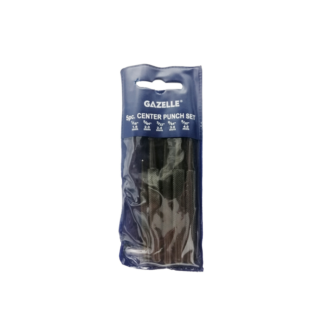 Gazelle Centre Punch Set 5 Piece 1/6 - 5/32 Inch G80250