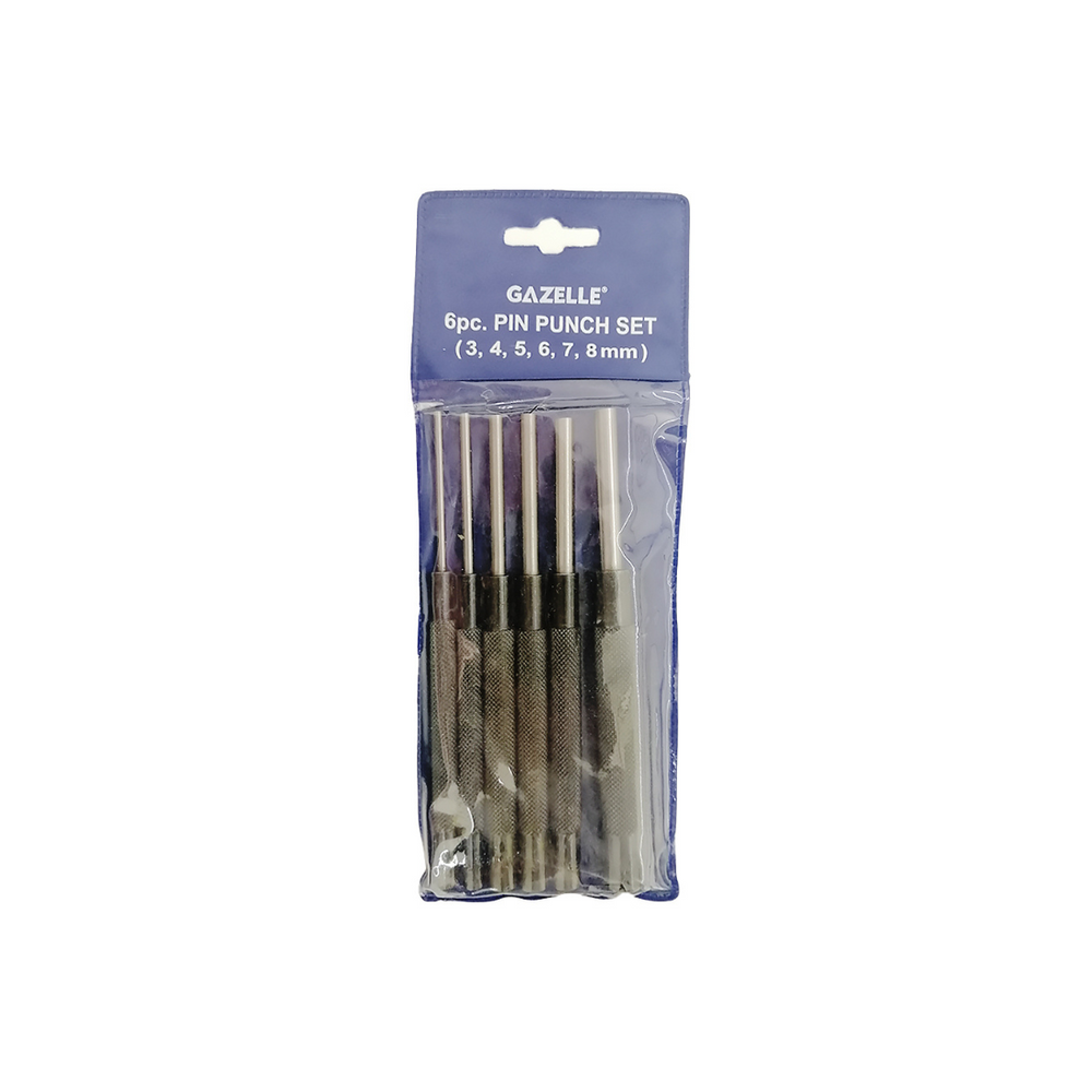 Gazelle Pin Punch Set 6 Piece 3-8mm G80252