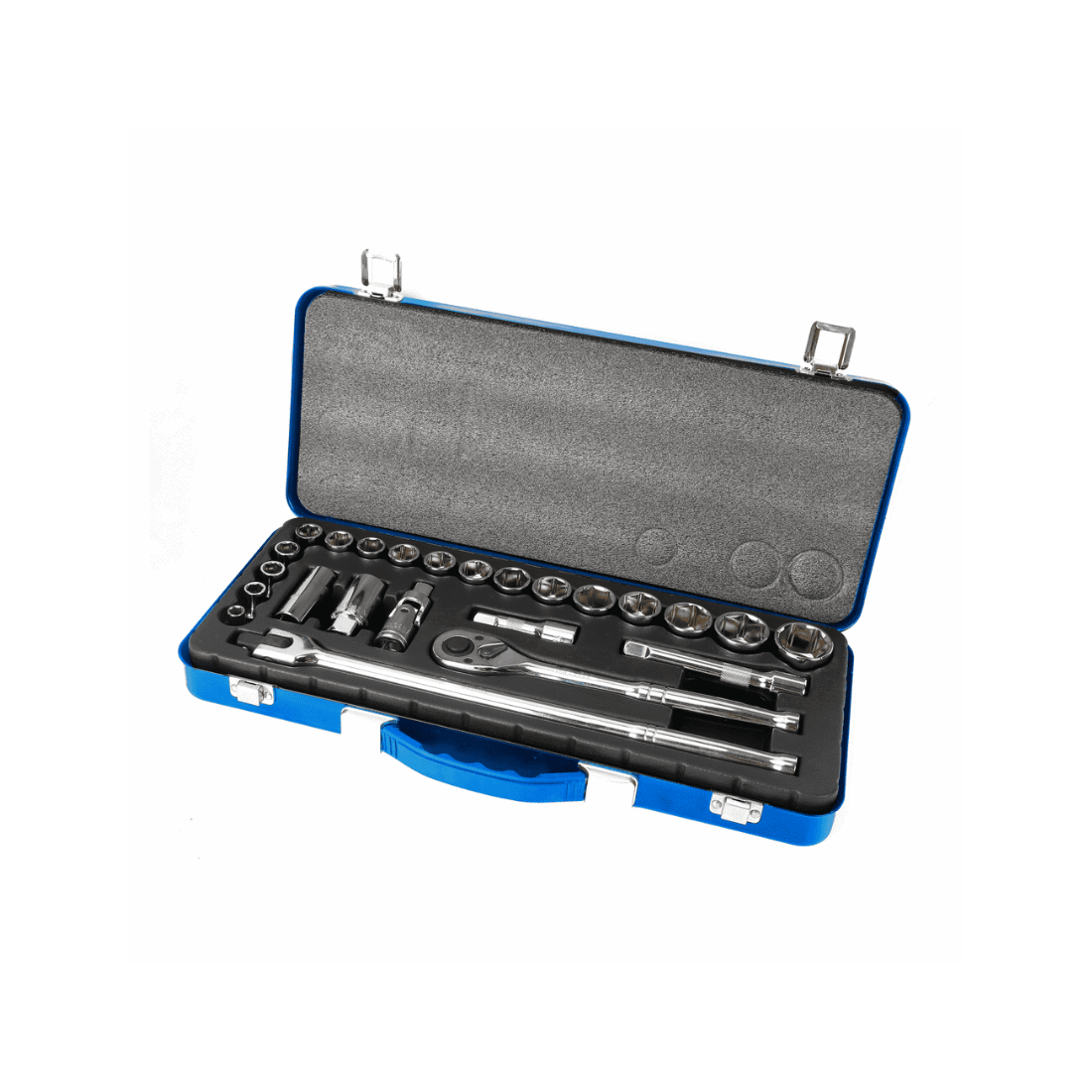 Gazelle G80288 1/2 Inch Drive Metric Socket Set, 24-Pieces