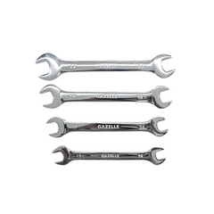Gazelle Open-Ended Spanner Set 8 Piece 6-22mm G80299 - Slide 3