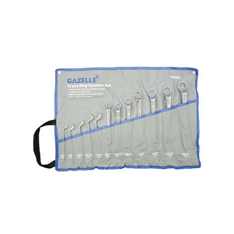 Gazelle Ring Spanner Set 12 Piece 6-32mm G80302