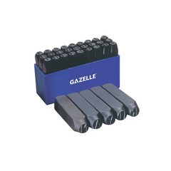 Gazelle Steel Letter Punch Set 5/16 Inch G80347 - Slide 1