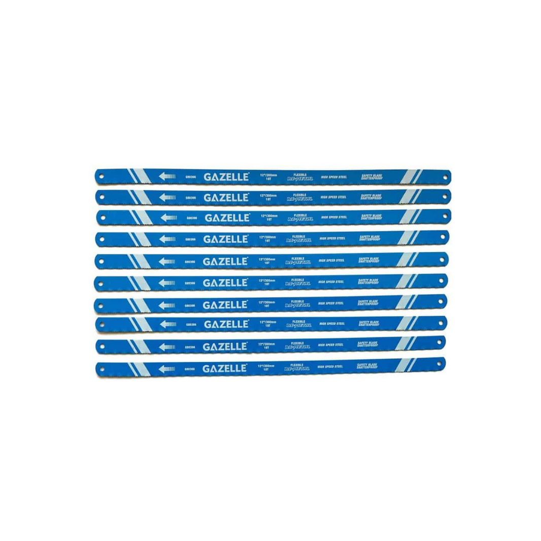 Gazelle Bimetal HSS Hacksaw Blades 12 Inch X 18T G80366 - 100 Pieces