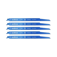 Gazelle Bimetal Cobalt Blade For Reciprocating Saw 12 Inch X 14T G80369 - 5 Pieces - Slide 3