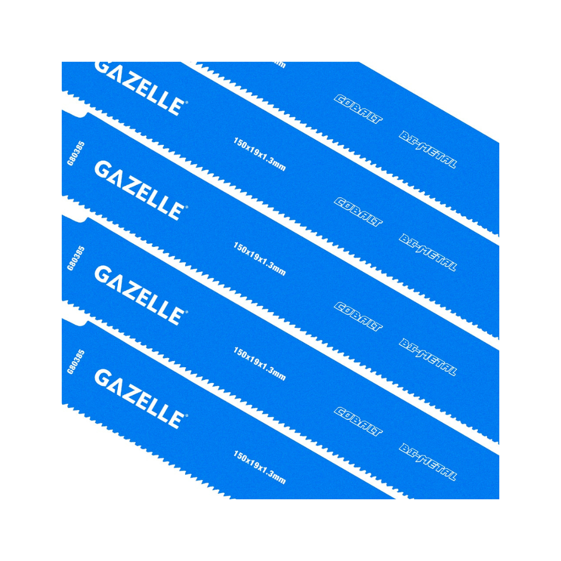 Gazelle Bimetal Reciprocating Blades For Metal 6 Inch (150mm) G80385 - 5 Pieces