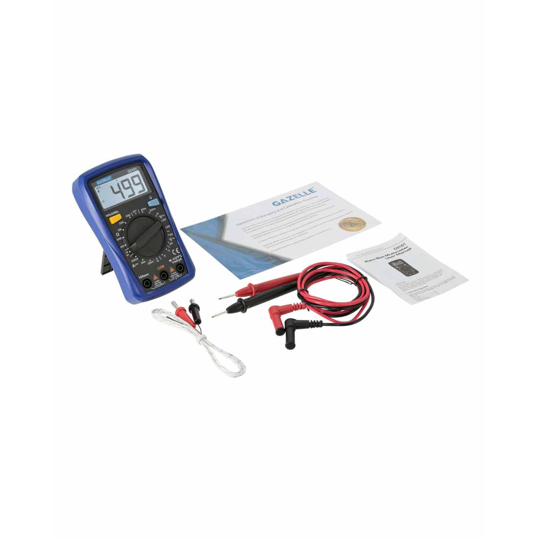 Gazelle Digital Multimeter Palm Size 10A G9101