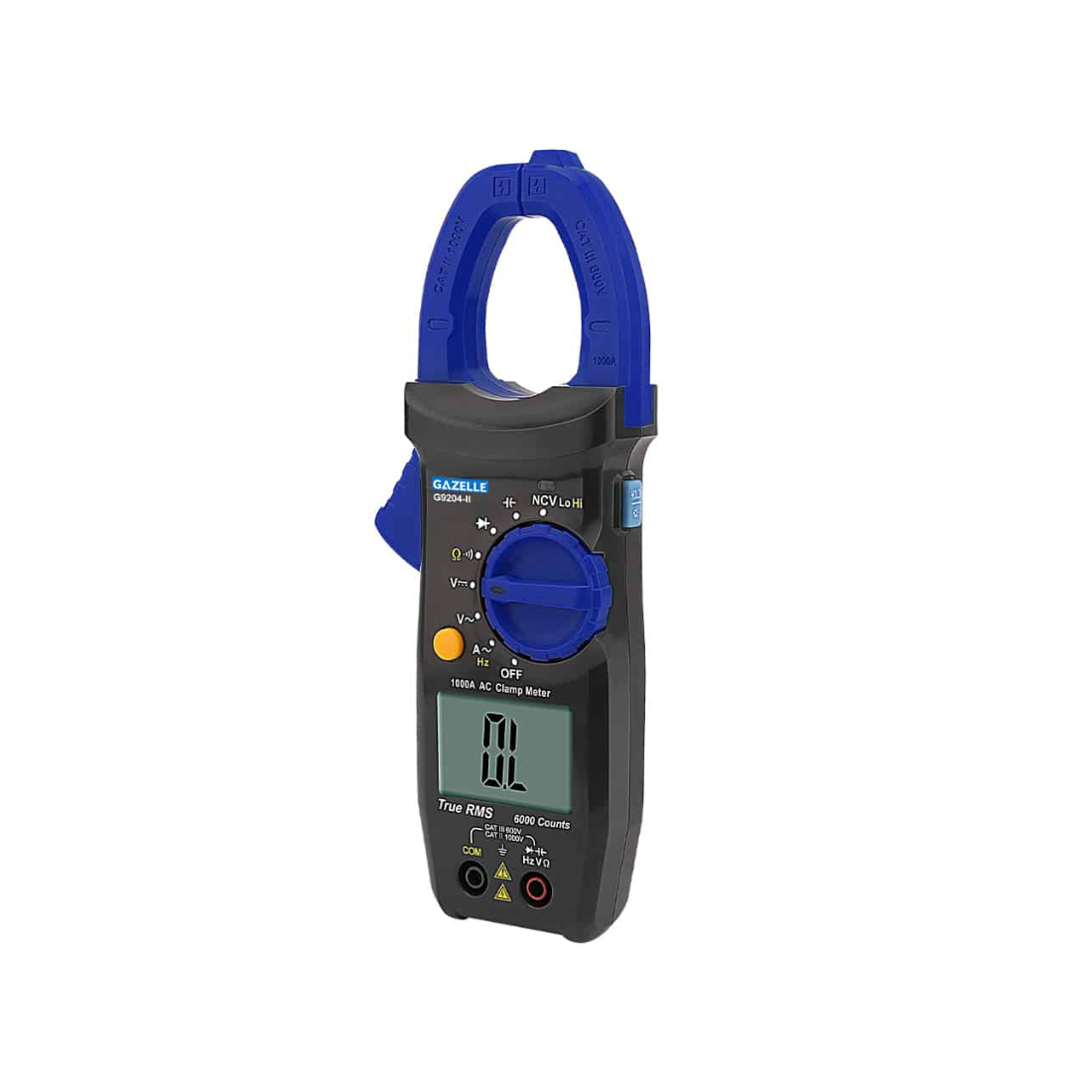 Gazelle True RMS Digital Clamp Meter 1000A G9204-II