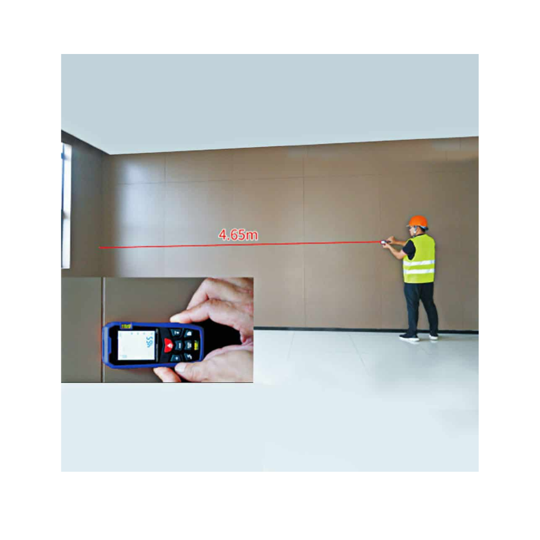 Gazelle Laser Distance Meter Red G9504 - 100m