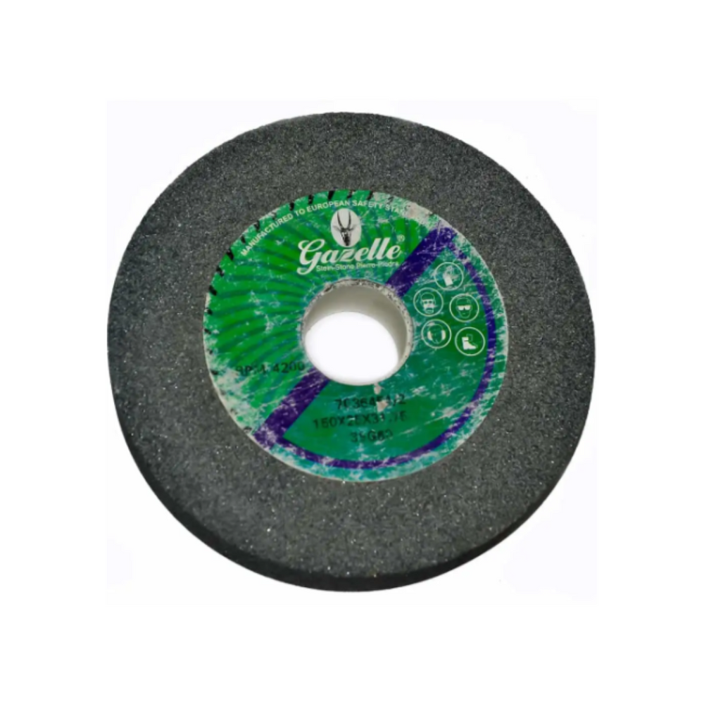 Gazelle Silicon Carbide Bench Grinding Wheel 150 X 20mm 80 Grit GAZ-15020-80G