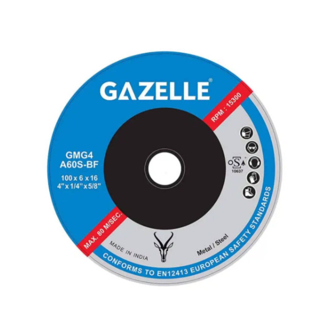 Gazelle Stainless Steel Grinding Wheel 230 X 6 X 22.23mm GWZ2302223