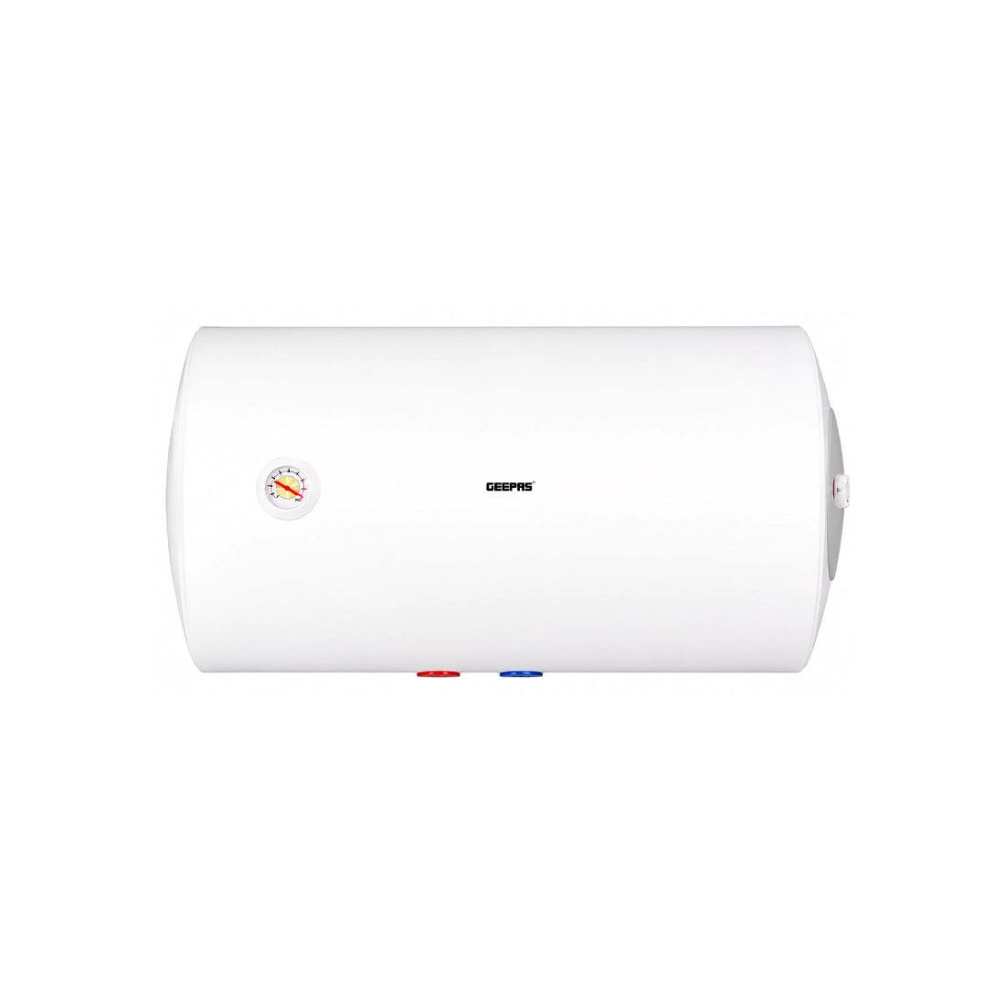 Geepas Electric Water Heater Horizontal, 30 L - White