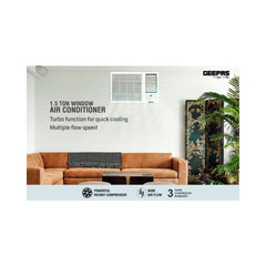 Geepas Window Air Conditioner 18000BTU 1.5 Ton GACW1878TCU - Slide 3