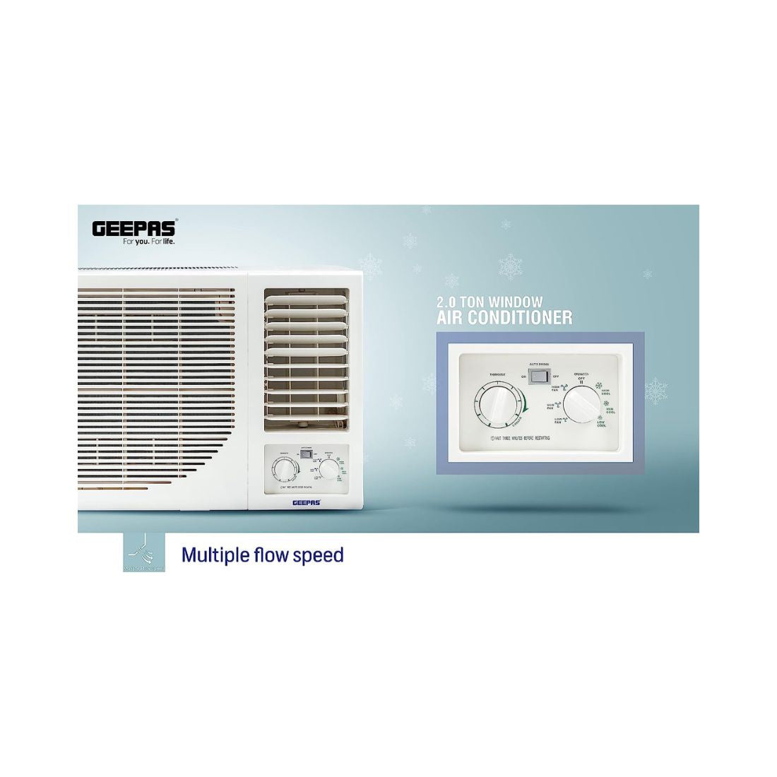 Geepas Window Air Conditioner 24000BTU GACW2488TCU
