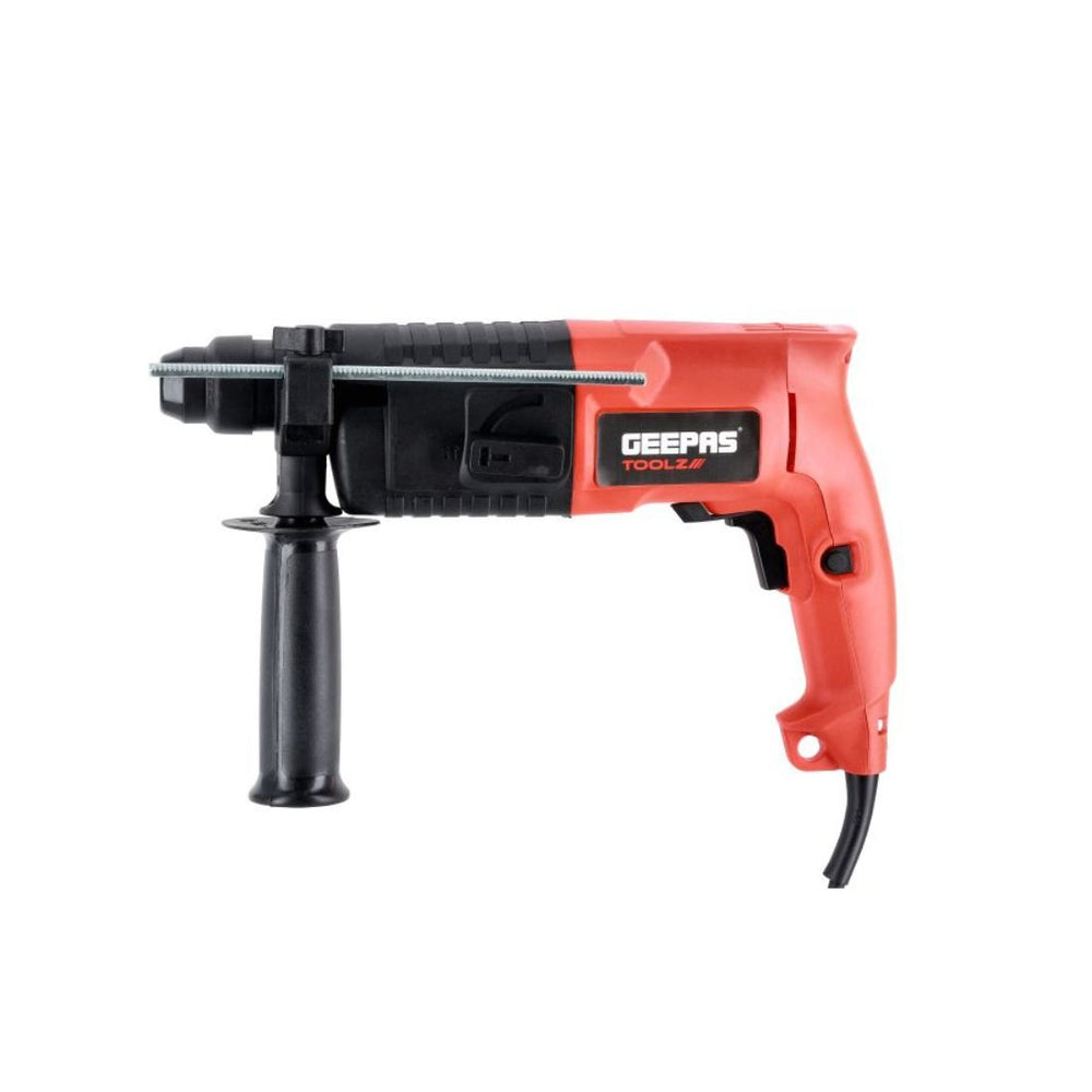 Geepas GRH2050-SA Rotary Hammer 500W, 20mm Red & Black