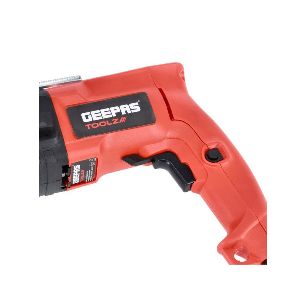 Geepas GRH2050-SA Rotary Hammer 500W, 20mm Red & Black