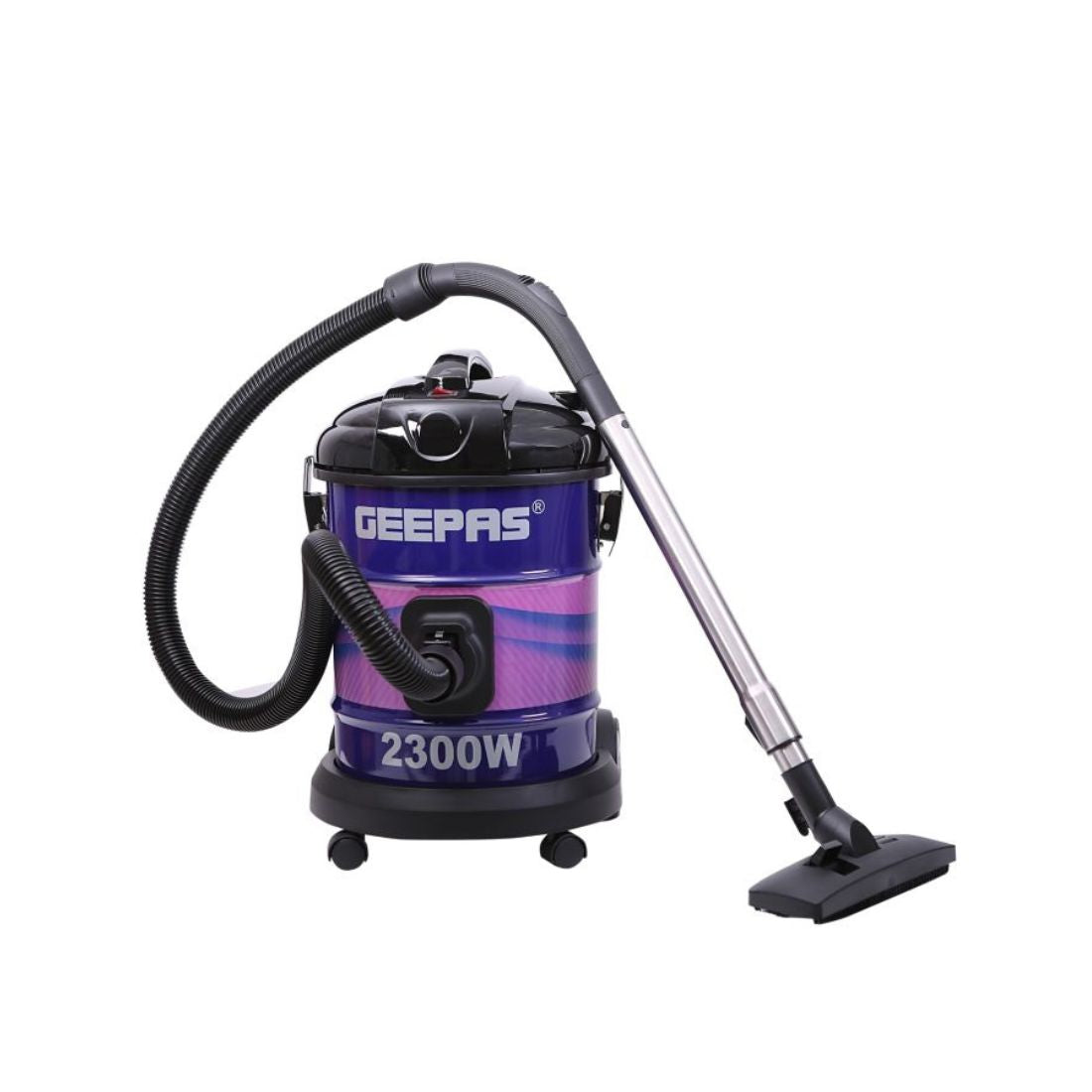 Geepas Dry Drum Vacuum Cleaner GVC2588 25L, 2300W