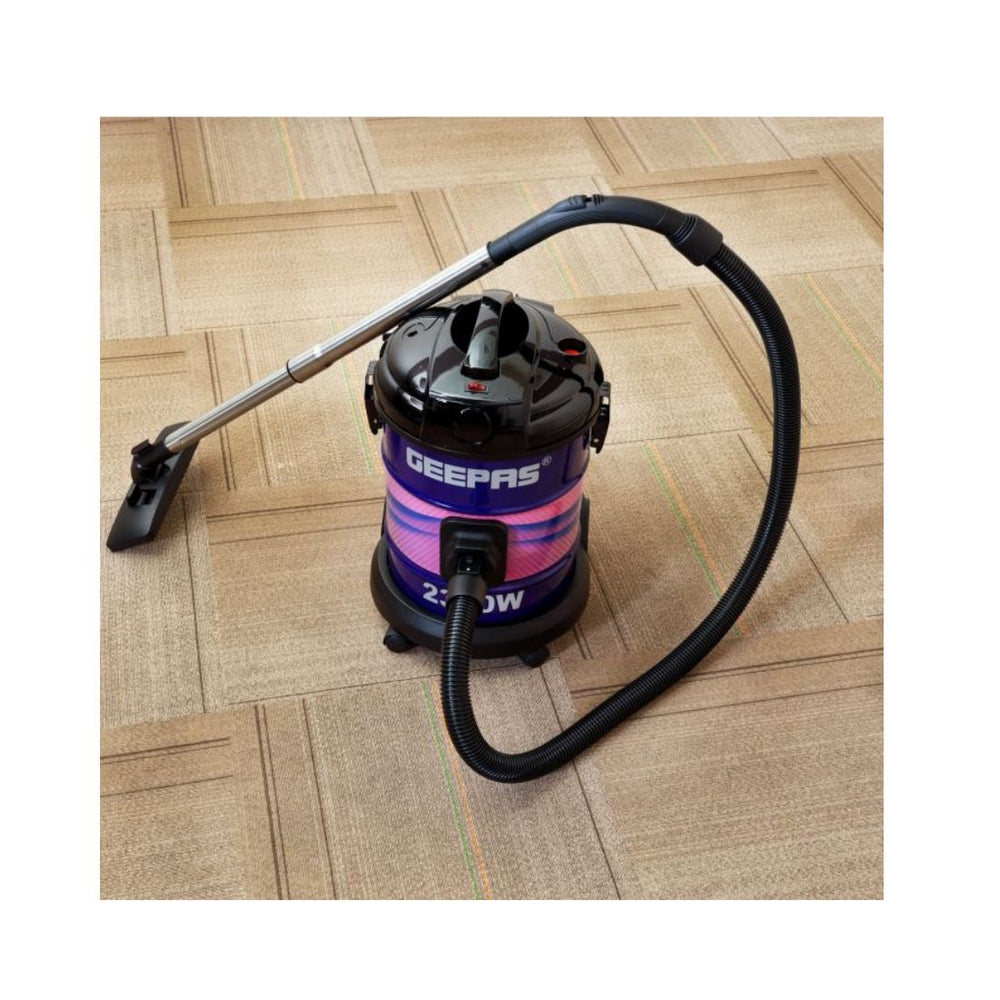 Geepas Dry Drum Vacuum Cleaner GVC2588 25L 2300W