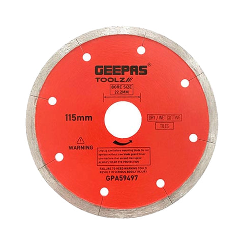 Geepas Tile Cutting Blade 115mm GPA59497