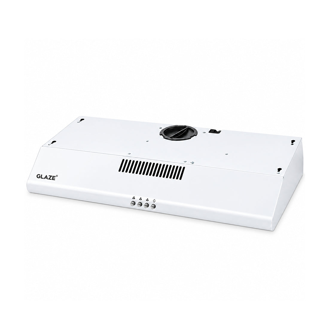 Glaze Kitchen Cooker Hood 90cm GZCH90W - White