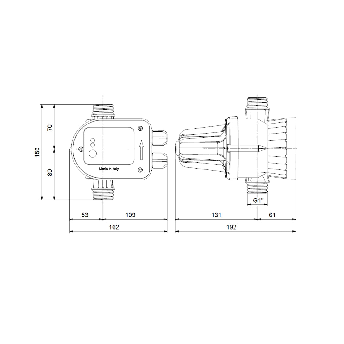 Grundfos Automatic Pressure Control Kit 1.5Bar PM START 92867630