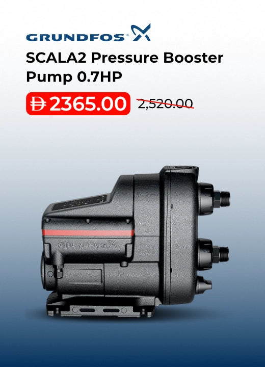 Grundfos scala2 pressure booster pump 0.7HP at best sale price AED 2365.00 in Dubai, UAE
