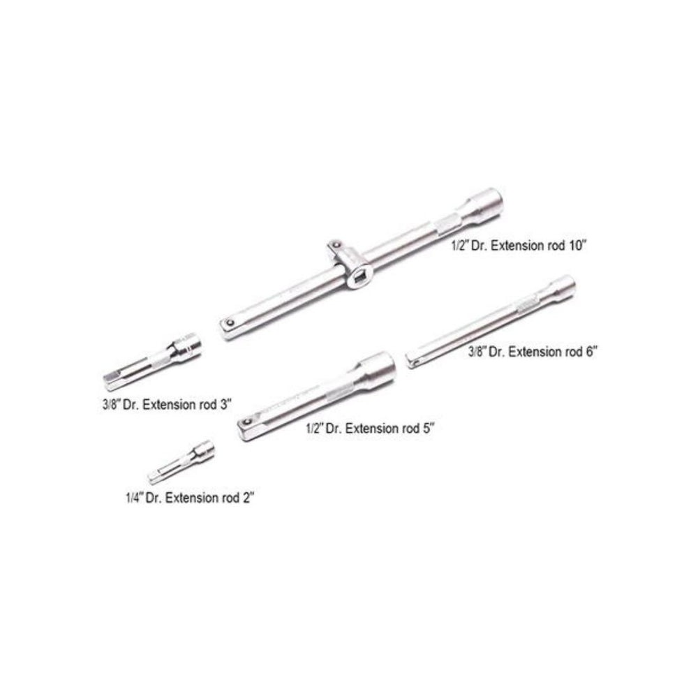 Harden 510822 132 PCS 1/2 inch & 3/8 inch & 1/4 inch Dr. Socket Set