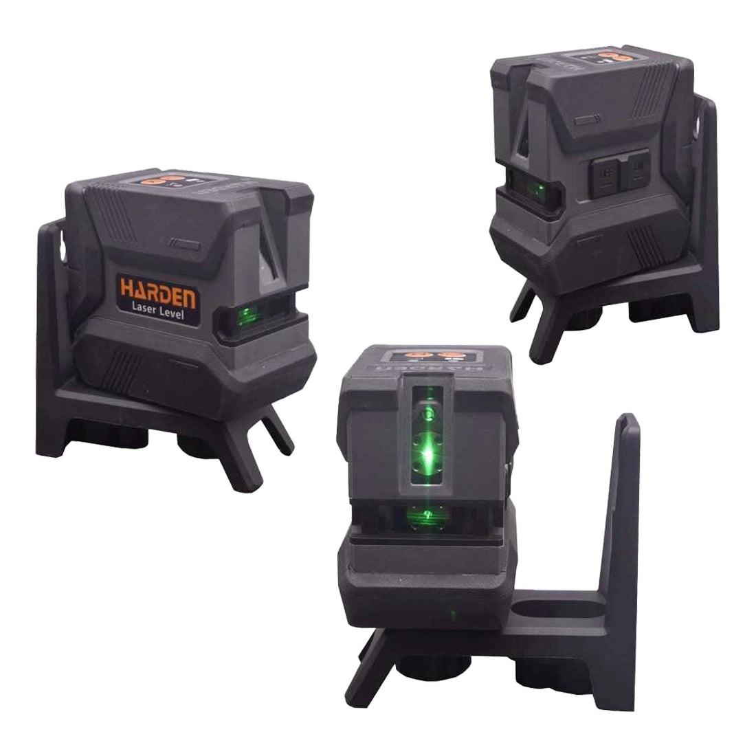 Harden Green Light Laser Level 4.5V 0~15m Range 581002