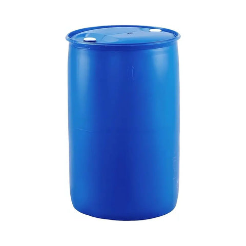 Heavy Duty Plastic Storage Drum 200 Liter Industrial Barrel - Blue
