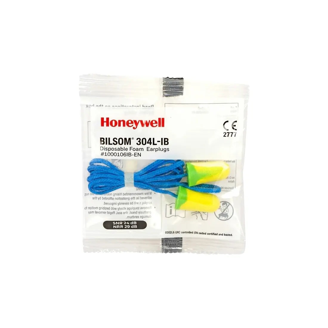 Honeywell HND Bilsom 304L-IB EarPlugs Disposable Type, 1 box