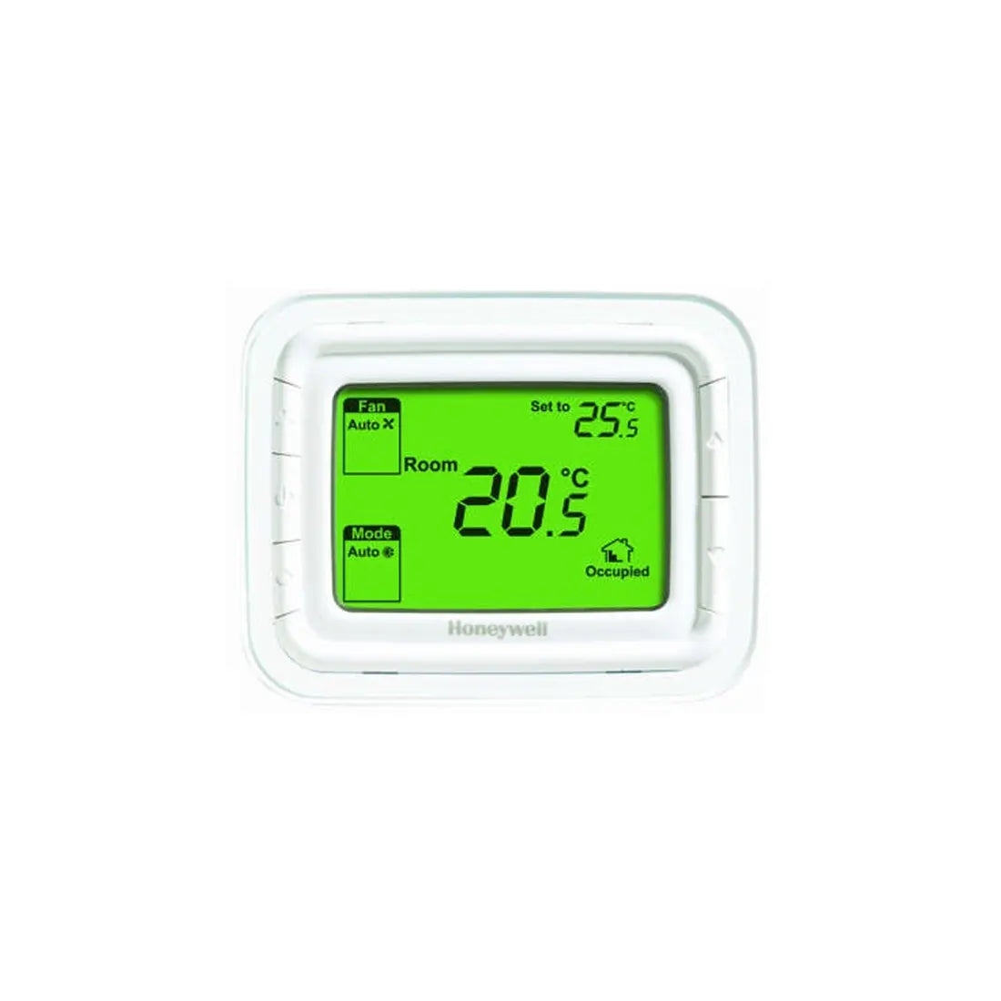 Honeywell Home Horizontal Digital Thermostat 24V T6865H2WG-R - Green