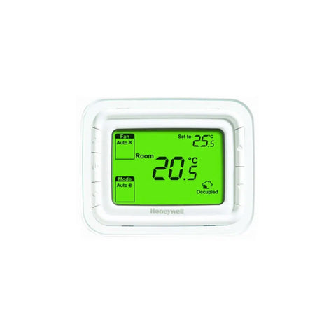 Honeywell Home Horizontal Digital Thermostat 24V T6865H2WG-R - Green