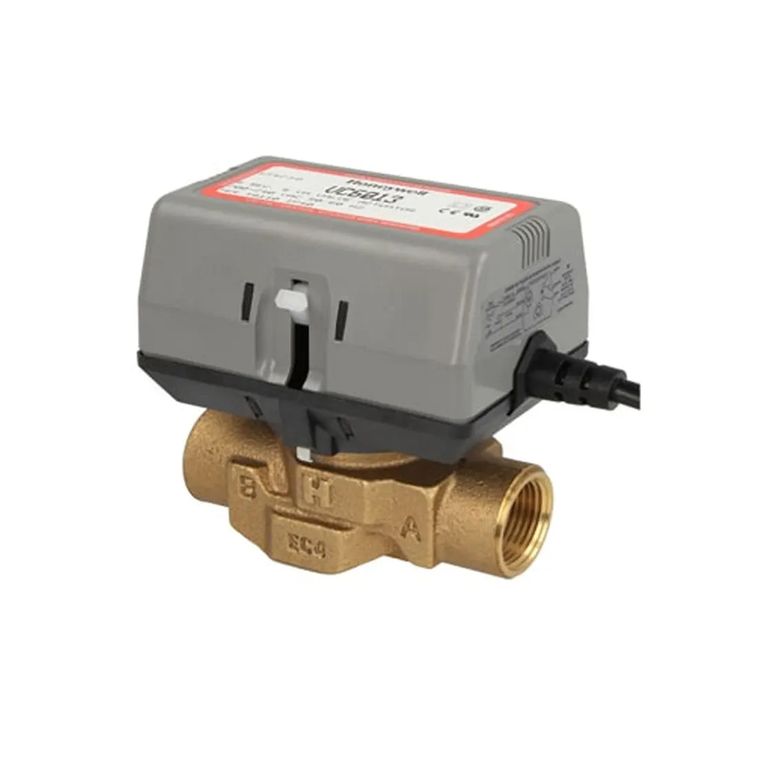 Honeywell Home VC6013AF1000T Motorized Control Valve Actuator, 2 Way, 1/2 inch