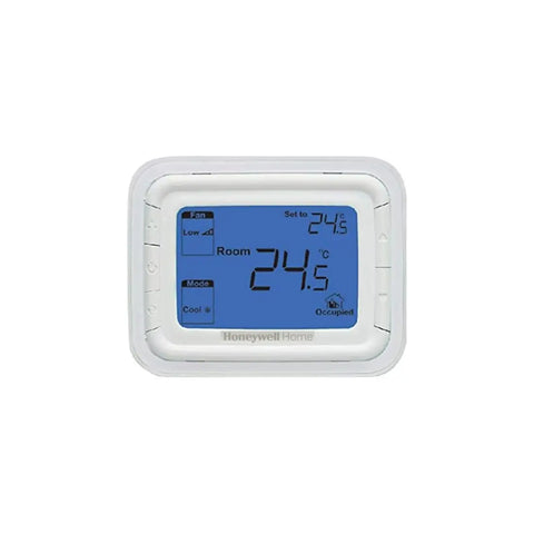 Honeywell Home Horizontal Digital Thermostat 24V T6865H2WB-R - Blue