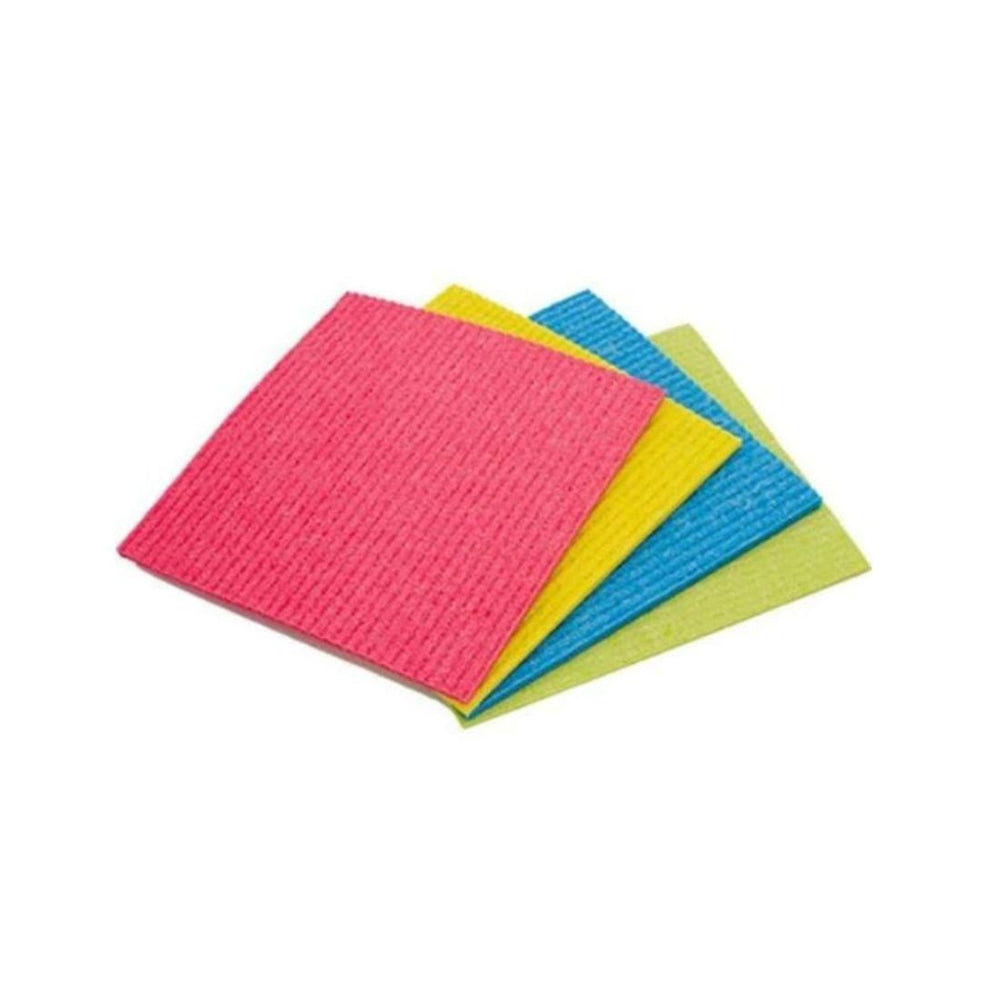 Hygiene System Cellulose Sponge Cloth Assorted Colors