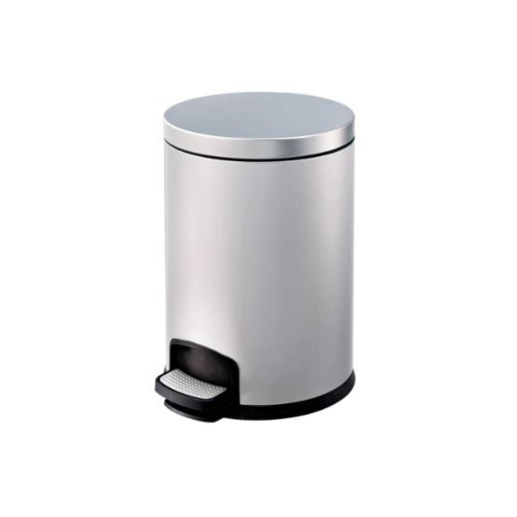 Hygiene System HS-Y01-12LT Stainless Steel Coated Dust Bin With Pedal 12L