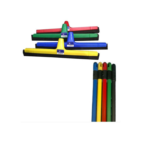 Hygiene System Plastic Sponge Wiper with Metal Handle 43cm
