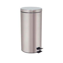 Hygiene System Stainless Steel Coated Dust Bin With Pedal 30L - Slide 1