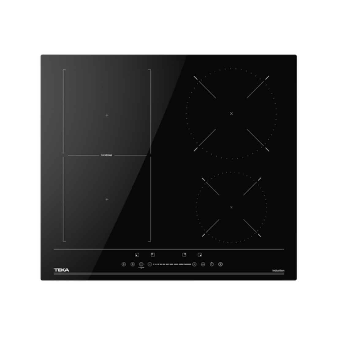 Teka Flex Induction Hob in 60 cm with Direct Functions and 4 Cooking Zones IBF 64200
