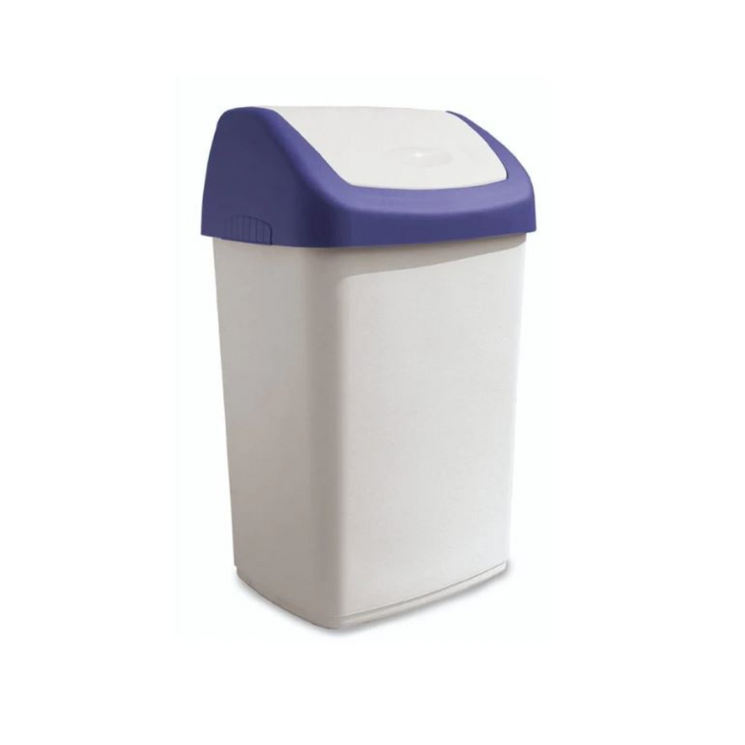 IPC RS Dustbin With Swing Lid 25L - White