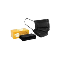 IPM 3 Ply Disposable Medical Mask, 50 pcs - Black - Slide 1