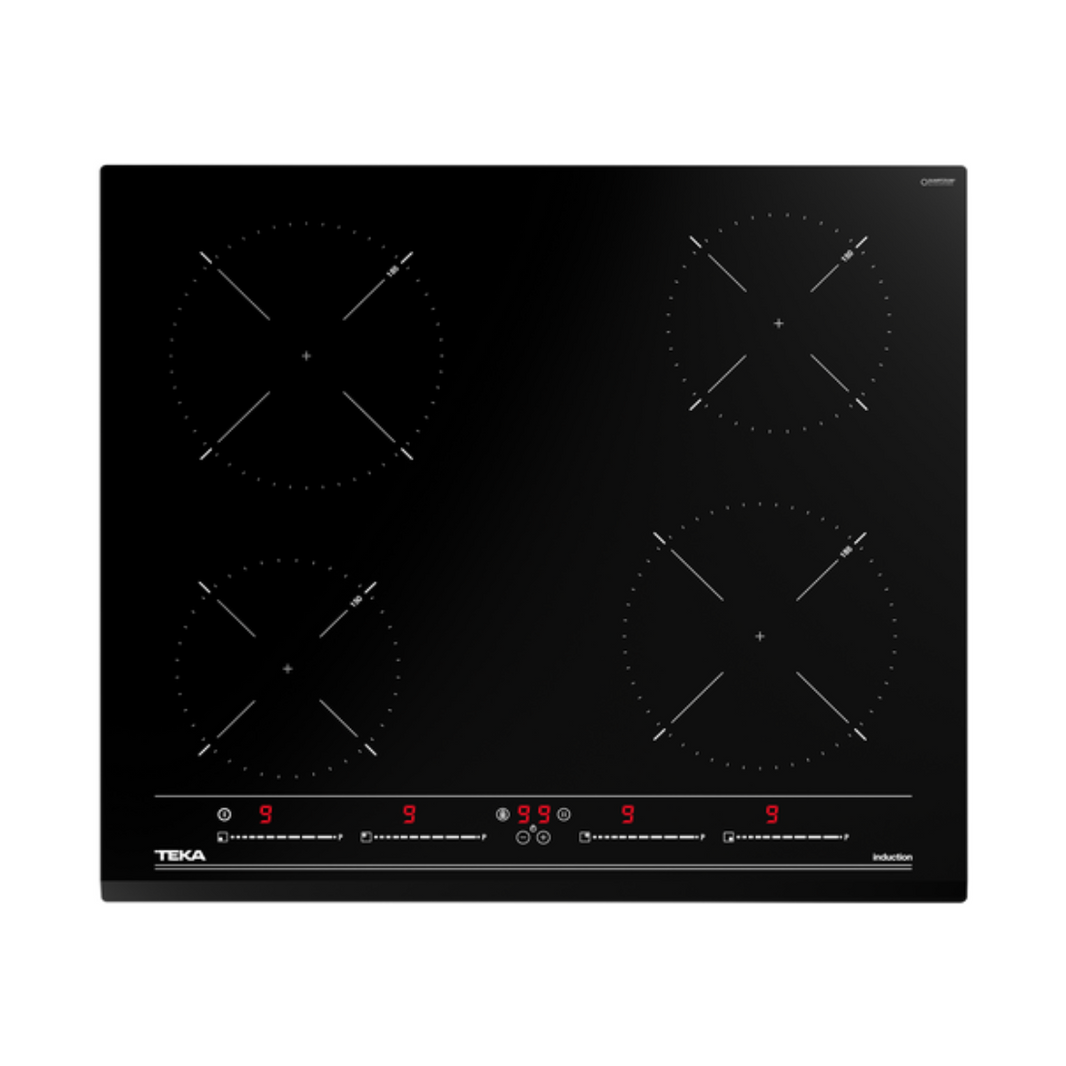 Teka Induction Hob in 60 cm with Direct Functions MultiSlider and 4 zones IZC 64010 BK MSS in Dubai, UAE