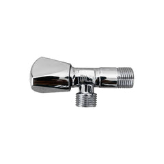 Italex Brass Angle Valve 1/2 Inch - Chrome - Slide 1