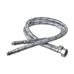 Jasflex Flexible Connecting Hose Pipe for Wash Basin and Sink Mixer 1/2 Inch Stainless Steel - Slide 1